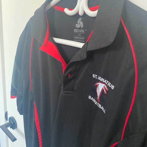 Biz-Cool Golf Shirt men’s large - Picture 2 of 5